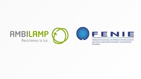 Picture of [es] Ambilamp y Fenie refuerzan su compromiso con la sostenibilidad y el reciclaje en el mbito de las instalaciones