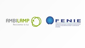 Ambilamp y Fenie refuerzan su compromiso con la sostenibilidad y el reciclaje en el mbito de las instalaciones