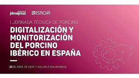 La I Jornada Tcnica de Porcino Ibrico sobre digitalizacin y monitorizacin en Espaa cambia su fecha al 30 de abril