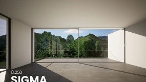 Foto de Extrusal lana Sigma, um novo sistema de janelas minimalistas