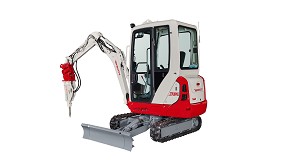 Takeuchi presenta dos nuevos modelos de 2 toneladas