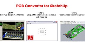 Foto de RS Components lanza el convertidor de PCB para Google SketchUp