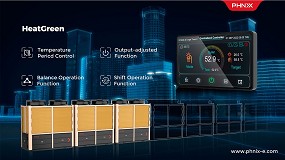 HeatGreen de PHNIX, bomba de calor diseada para proyectos comerciales a gran escala