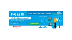 Foto de Climalife organiza un webinar sobre F-Gas III