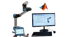 Foto de Universal Robots se une al programa Connections de MathWorks