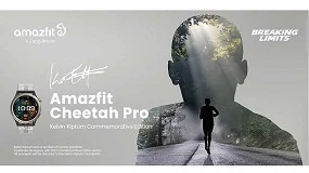 Foto de Zepp Health rinde homenaje a Kelvin Kiptum con una edición conmemorativa del Amazfit Cheetah Pro