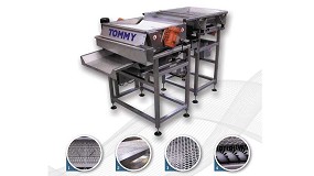 Seleccin de uva automtica con la mesa vibrante de Magusa