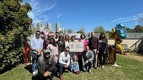 Infertosa colabora en la construccin del huerto para la Casa Ronald McDonald de Valencia