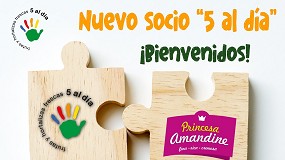 Princesa Amandine se asocia con '5 al Da' para aumentar el consumo de frutas y hortalizas