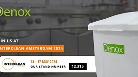 Foto de Denox se reafirma en el sector de la limpieza con su participacin en Interclean Amsterdam 2024