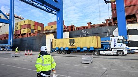 Foto de El puerto de Bilbao recibe al MSC ELA, un buque portacontenedores de 4.900 TEUs de capacidad y 294 metros de eslora