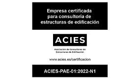 Acies certifica a siete empresas del sector por su excelencia en consultora de estructuras de edificacin