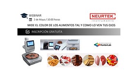 Picture of [es] Neurtek organiza el webinar Mide el color de los alimentos tal y como lo ven tus ojos