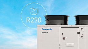 Picture of [es] Panasonic ampla su gama comercial con las bombas de calor reversibles aire-agua ECOi-W Aqua-G Blue