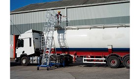 Escalera Cisterna de Svelt: la mejor solucin al trabajo en altura en la industria alimentaria