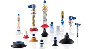 Elesa+Ganter muestra en BIEMH sus nuevos componentes de vaco para sistemas de automatizacin