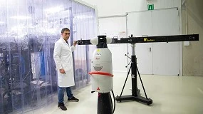 Foto de Tekniker, acreditada ENAC para la calibracin dimensional de instrumentos de medicin laser tracker
