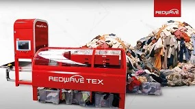 Foto de Soluciones de clasificacin para el reciclaje textil de Redwave