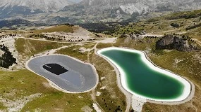 Foto de Geomembranas Renolit Alkorplan: pioneros en soluciones de gestin sostenibles del agua en los Alpes franceses