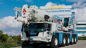 Foto de Gras Roxu, potencia e innovacin con su gra mvil Liebherr LTM 1110-5.2