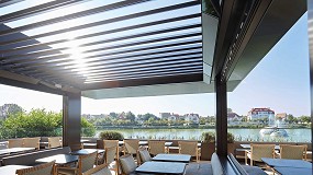 Renson aporta sus soluciones al renovado patio de un hotel de lujo