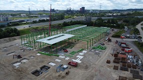 Avanzan a buen ritmo las obras de la nueva fbrica Joskin ESA en Luxemburgo