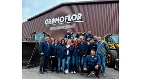 Foto de El equipo de Gramoflor Ibrica visitas las instalaciones de la compaa en Alemania