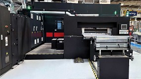 Foto de DS Smith Iberia instala una nueva impresora digital single pass con tintas base agua en una de sus plantas de Espaa