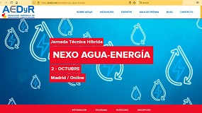 Foto de AEDyR organiza la jornada Nexo Agua-Energa para abordar la relacin entre ambos sectores