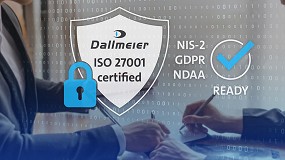 Foto de Dallmeier recibe la certificacin ISO 27001 por su sistema de gestin de la seguridad de la informacin