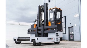 Recoger la carga lateralmente y transportarla en un espacio mnimo: la nueva MaxX 60 de Hubtex