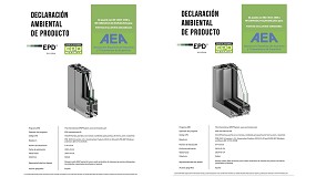 Foto de La AEA obtiene las DAP para puertas de aluminio abisagradas y correderas