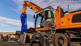 Arden Equipment lanza un nuevo concepto: excavadora de manipulacin con doble uso, cizalla y pulpo