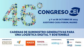 Foto de El 46 Congreso del Centro Espaol de Logstica tendr lugar los das 9 y 10 de octubre en Madrid