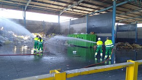 Foto de Seguridad contra incendios en plantas de reciclaje e instalaciones fotovoltaicas