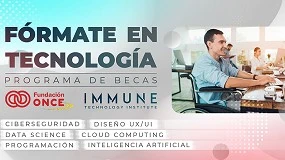 Foto de Fundacin ONCE e IMMUNE Technology Institute promueven la formacin en tecnologa en personas con discapacidad