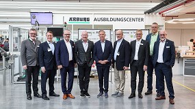 Foto de El gobernador de Connecticut visita la sede de Arburg en Lossburg (Alemania)