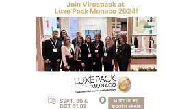 Foto de Virospack presenta sus innovaciones en Luxe Pack Mnaco del 30 de septiembre al 2 de octubre