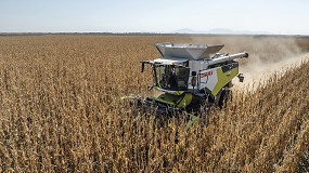 Fotografia de [es] CLAAS TRION 740: Cosechadora hbrida compacta de 435 CV y un solo rotor ROTO PLUS