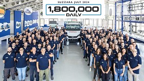 Foto de Iveco celebra la salida de la lnea de produccin de la Daily nmero 1.800.000 en la planta de Suzzara