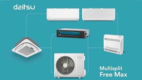 Foto de Daitsu Multisplit Free Max, eficiencia energtica y versatilidad para todo tipo de espacios