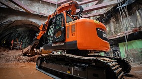 Fotografia de [es] Develon lanza la nueva excavadora tuneladora DX235RTF-7