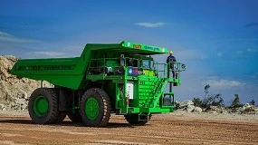 Foto de Nuh Cement y ABB completan la reconversin de un camin de transporte de propulsin disel a propulsin totalmente elctrica con cero emisiones