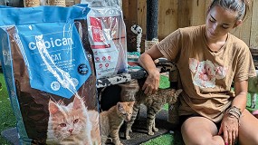 Foto de Nugape Pet Food dona ms de 8.000 raciones de comida para gatos al refugio La Isla de Tali de Nigrn