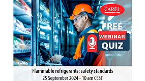 Foto de Webinar-concurso sobre normativas de seguridad de refrigerantes inflamables organizado por Carel