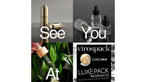 Foto de Virospack participar en Luxe Pack Mnaco con nuevas oluciones sostenibles