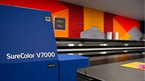 Foto de Arte y Tela: la calidad hecha arte con la Epson SureColor V7000