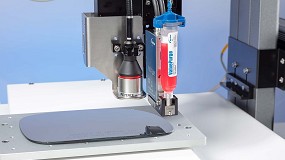 La inspeccin ptica automatizada de Nordson EFD verifica la ubicacin y precisin del depsito de fluidos