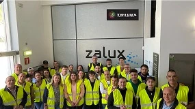 Foto de El Grupo Trilux fomenta el talento local con visitas educativas a su planta de produccin de Zalux