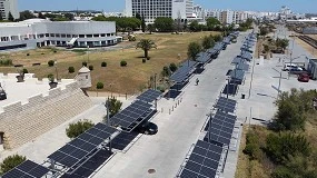 Foto de Autoconsumo fotovoltaico em parque de estacionamento